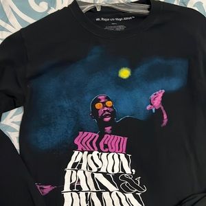 Kid cud I Mr Aragorn c/o Virgil abloh long sleeve tee